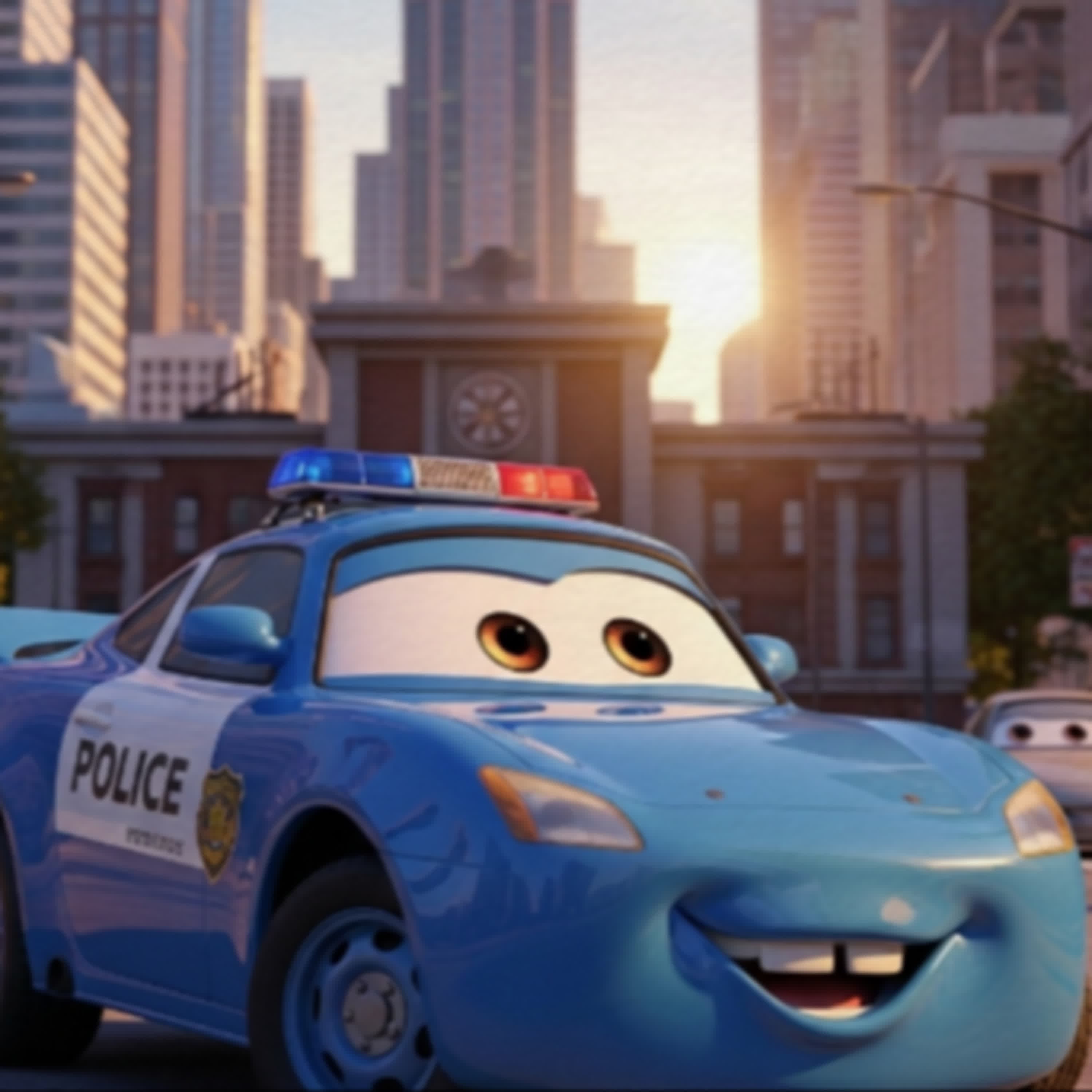 警車-警車威力的一天